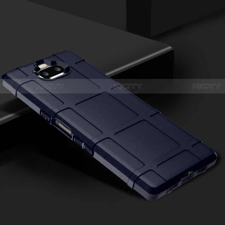Sony Xperia XA3用360度 フルカバー極薄ソフトケース シリコンケース 耐衝撃 全面保護 バンパー ソニー 