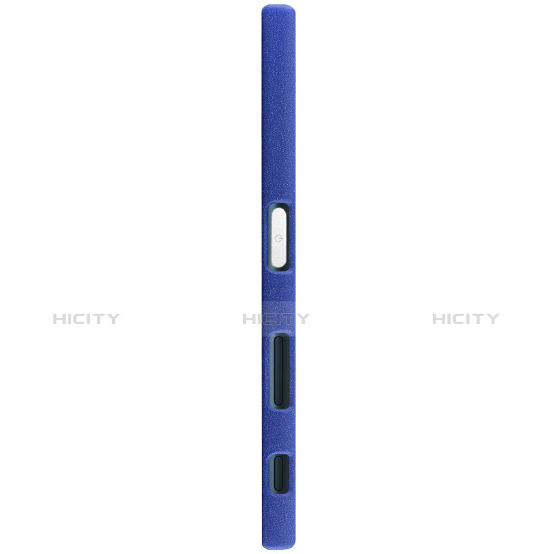 Sony Xperia XZ用ハードケース プラスチック カバー ソニー ネイビー