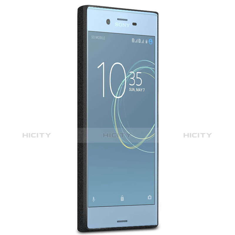 Sony Xperia XZ Premium用ハードケース カバー プラスチック ソニー ブラック