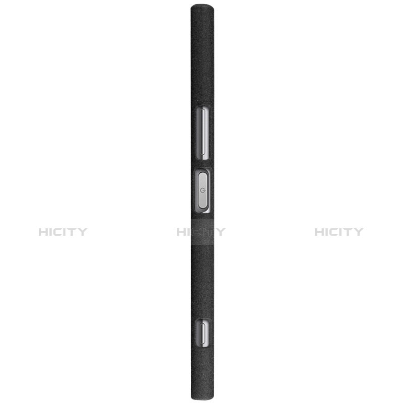 Sony Xperia XZ Premium用ハードケース プラスチック カバー ソニー ブラック