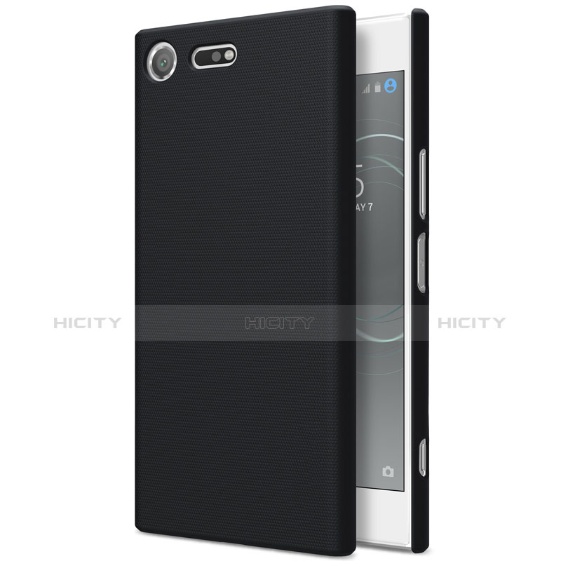Sony Xperia XZ Premium用ハードケース プラスチック 質感もマット ソニー ブラック