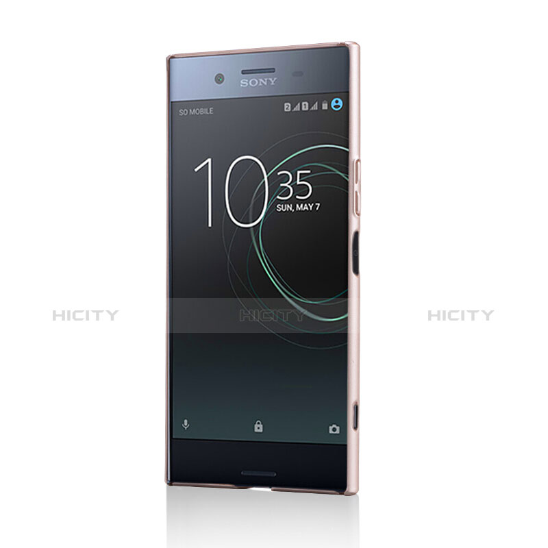 Sony Xperia XZ Premium用ハードケース プラスチック 質感もマット M01 ソニー ローズゴールド