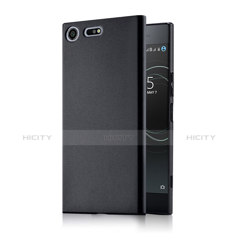 Sony Xperia XZ Premium用ハードケース プラスチック 質感もマット M01 ソニー ブラック