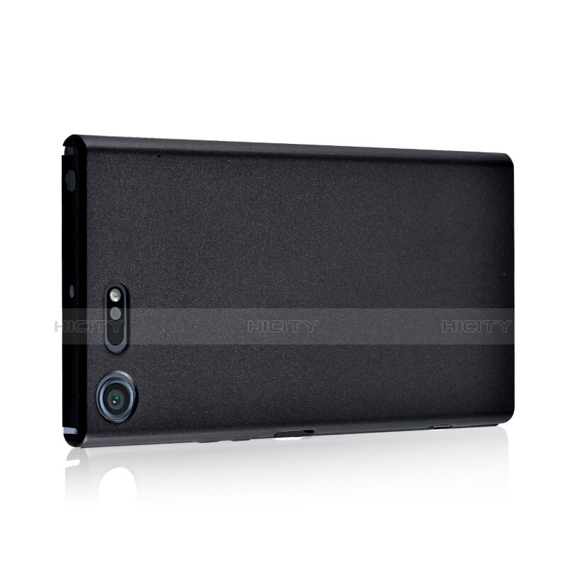 Sony Xperia XZ Premium用ハードケース プラスチック 質感もマット M01 ソニー ブラック