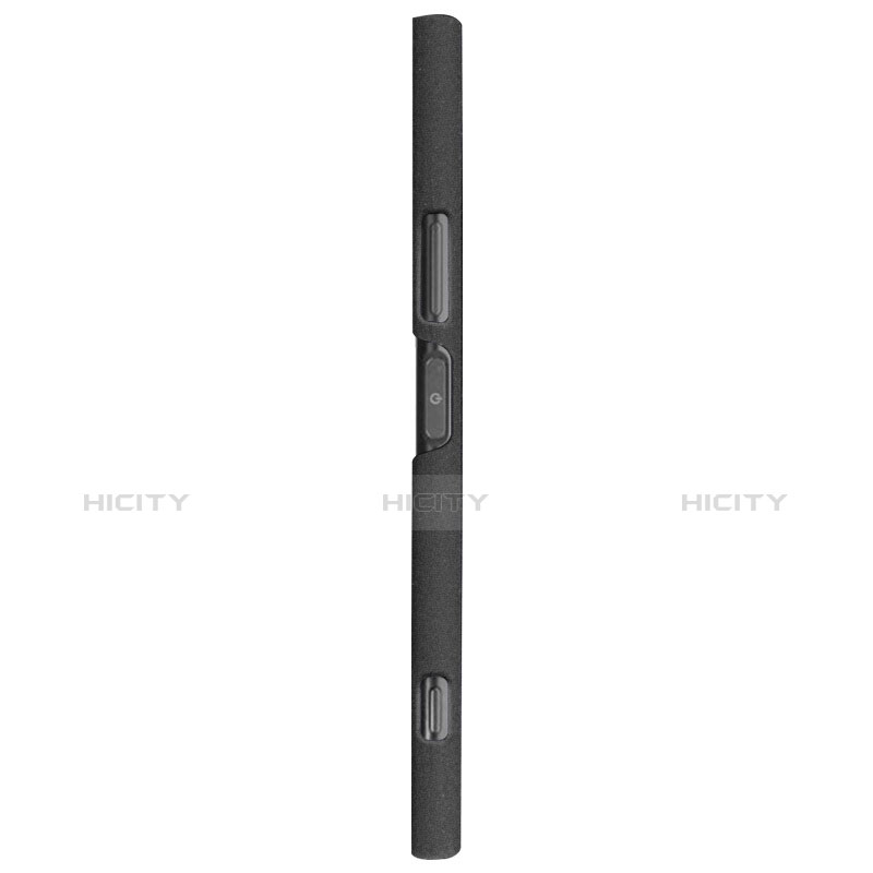 Sony Xperia XZ1用ハードケース カバー プラスチック ソニー ブラック