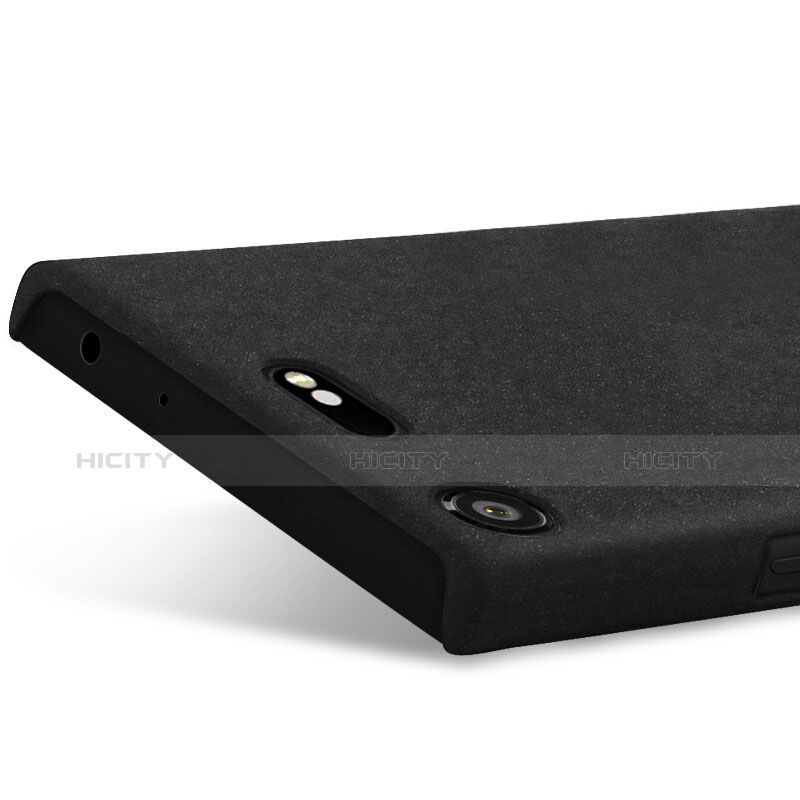 Sony Xperia XZ1 Compact用ハードケース カバー プラスチック ソニー ブラック