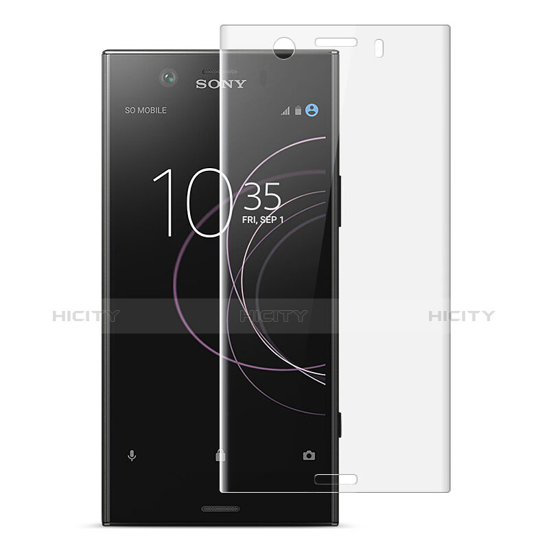 Sony Xperia XZ1 Compact用高光沢 液晶保護フィルム 背面保護フィルム同梱 ソニー クリア