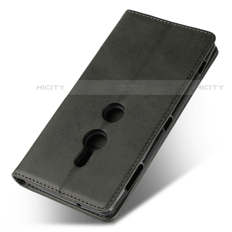 Sony Xperia XZ2用手帳型 レザーケース スタンド カバー L02 ソニー 