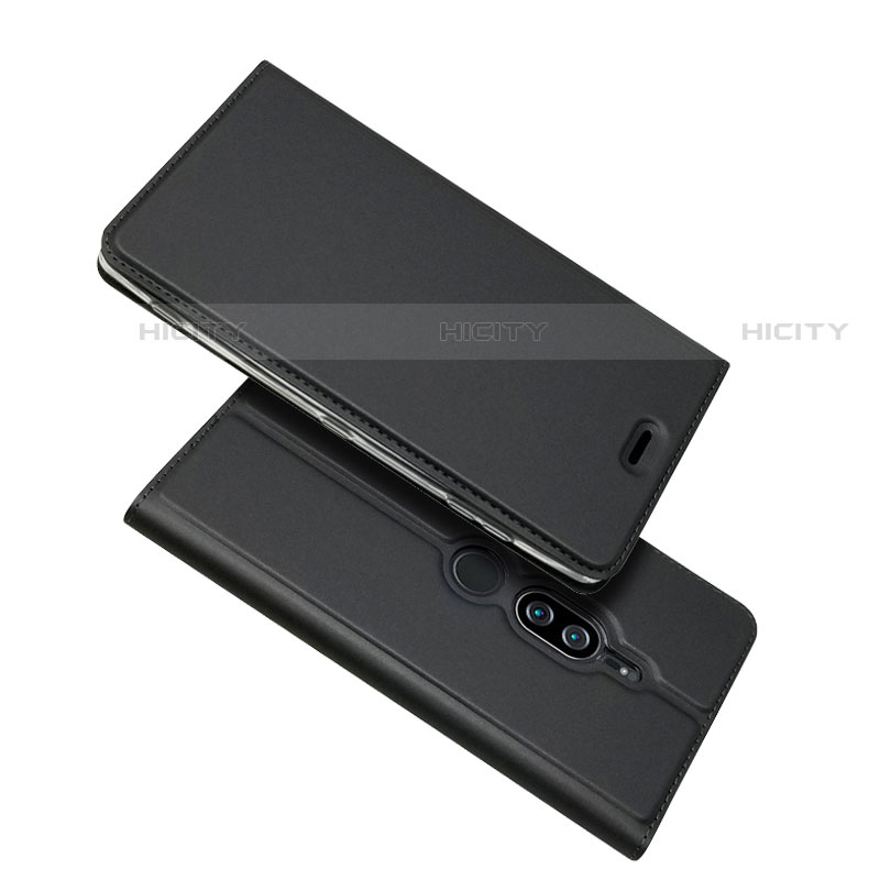 Sony Xperia XZ2 Premium用手帳型 レザーケース スタンド カバー L03 ソニー 