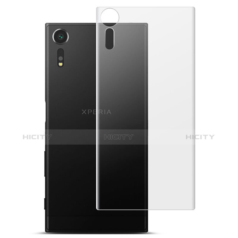 Sony Xperia XZs用高光沢 液晶保護フィルム 背面保護フィルム同梱 ソニー クリア