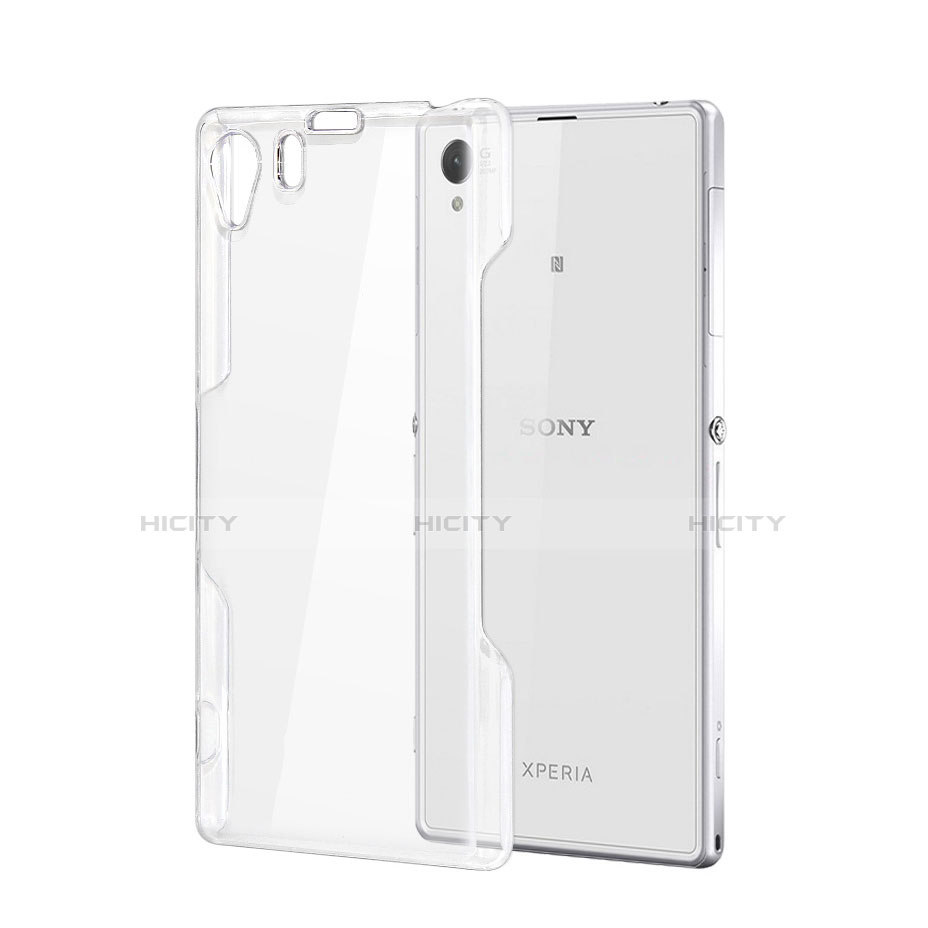 Sony Xperia Z1 L39h用ハードケース クリスタル クリア透明 ソニー クリア