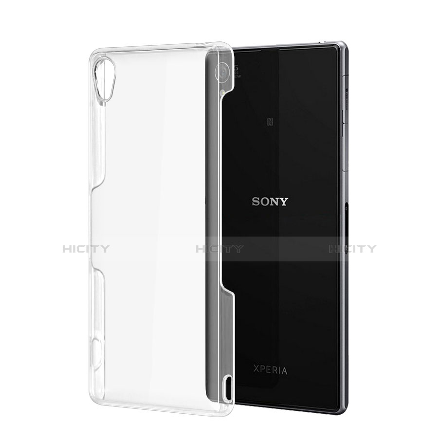 Sony Xperia Z3用ハードケース クリスタル クリア透明 ソニー クリア