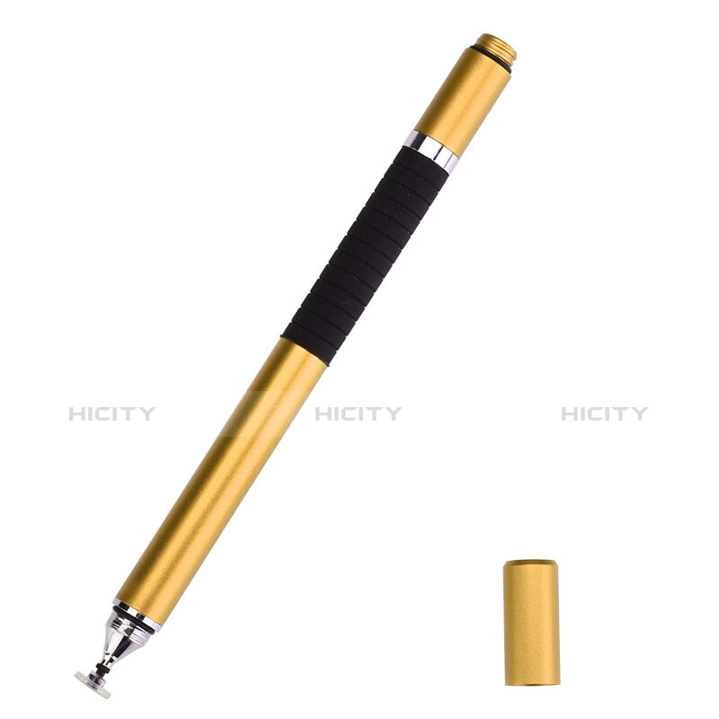 高感度タッチペン 超極細アクティブスタイラスペンタッチパネル P11 イエロー