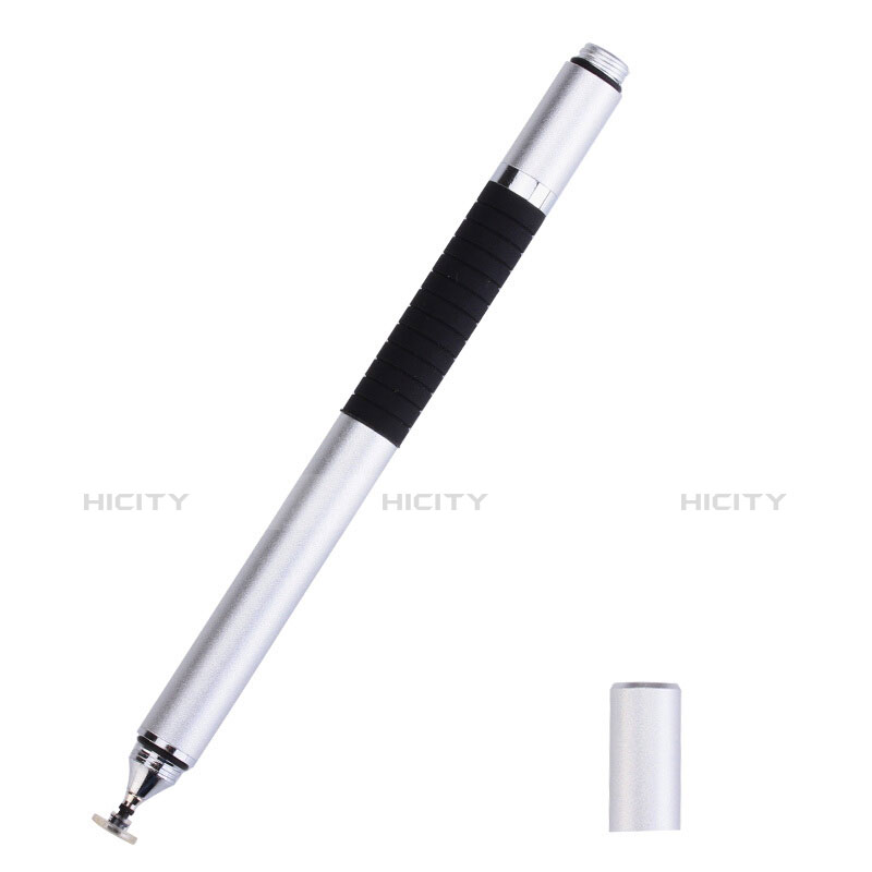高感度タッチペン 超極細アクティブスタイラスペンタッチパネル P11 シルバー