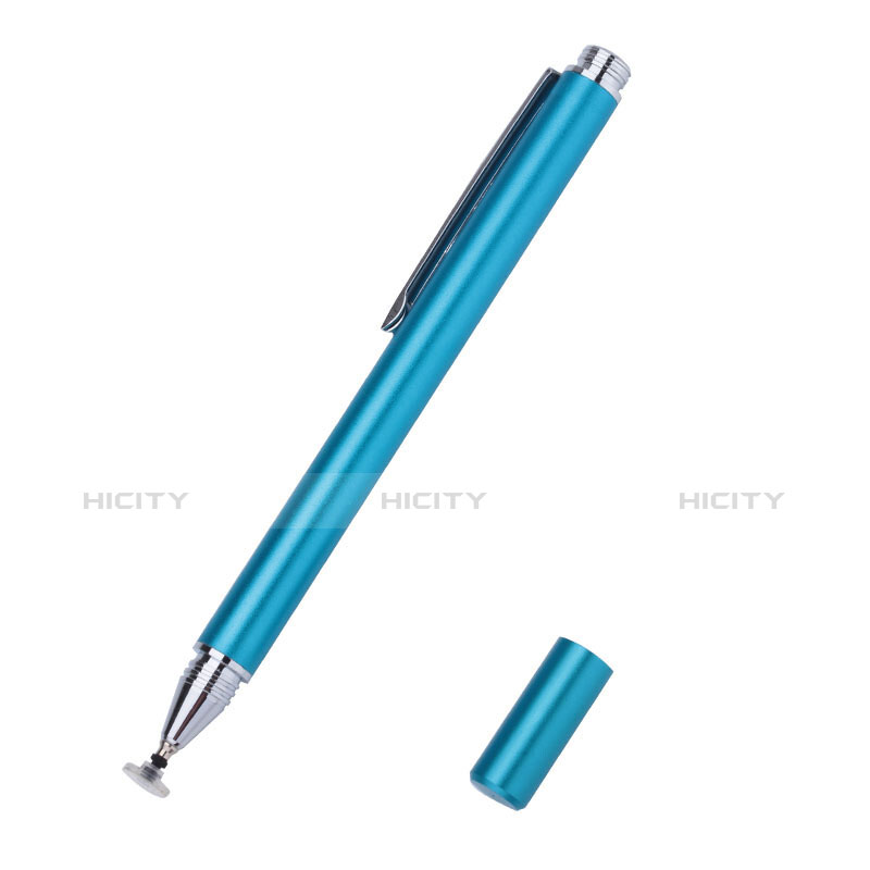 高感度タッチペン 超極細アクティブスタイラスペンタッチパネル P12 ブルー