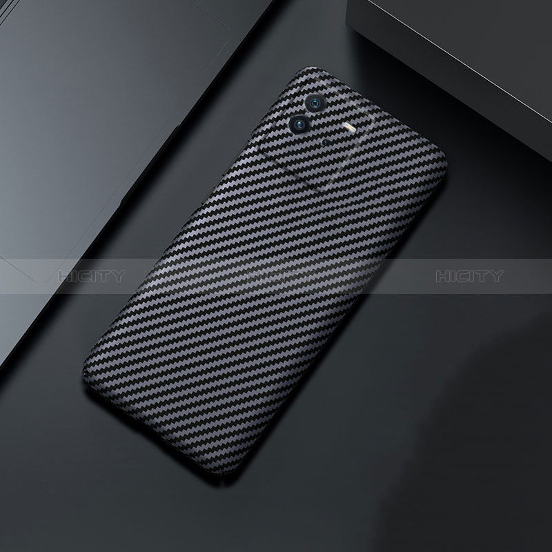 Vivo iQOO Neo6 SE 5G用ハードケース プラスチック 質感もマット ツイル カバー Vivo ブラック