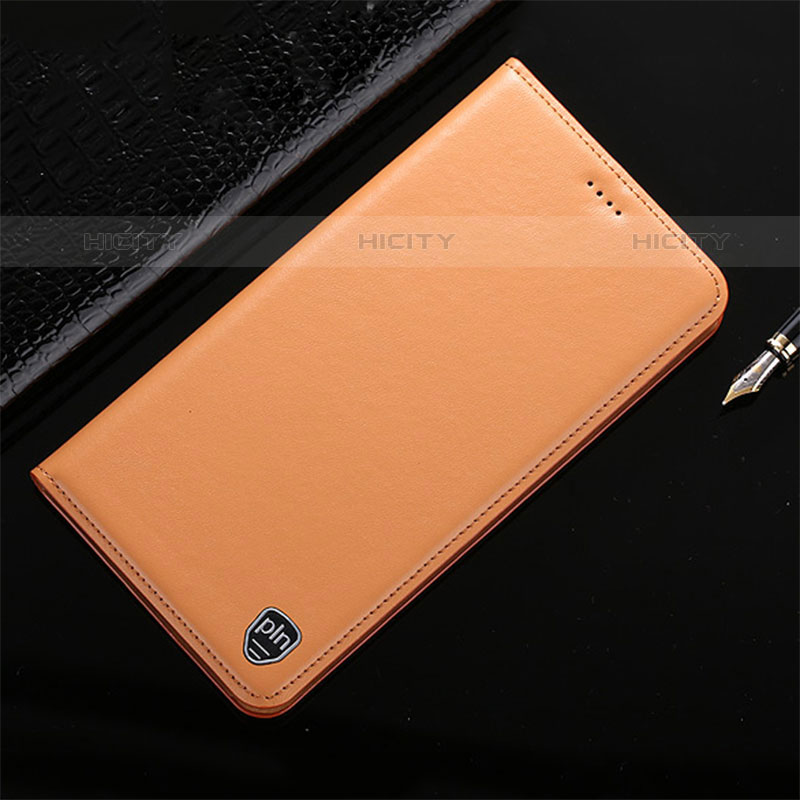 Vivo iQOO Z7x 5G用手帳型 レザーケース スタンド カバー H21P Vivo オレンジ