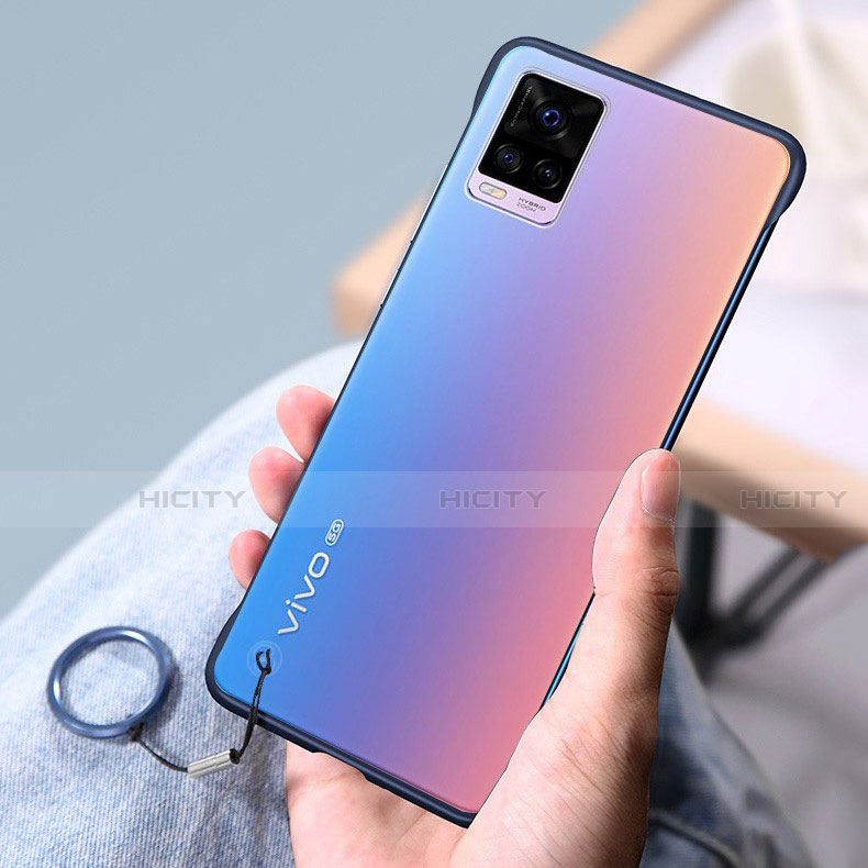 Vivo V20 Pro 5G用ハードカバー クリスタル クリア透明 H01 Vivo 