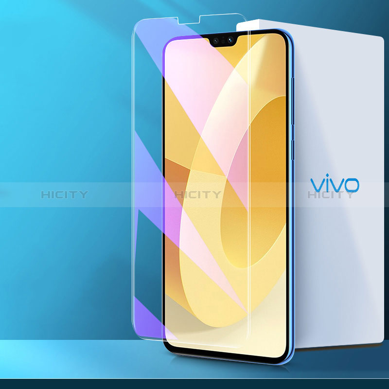 Vivo V23 Pro 5G用アンチグレア ブルーライト 強化ガラス 液晶保護フィルム Vivo クリア