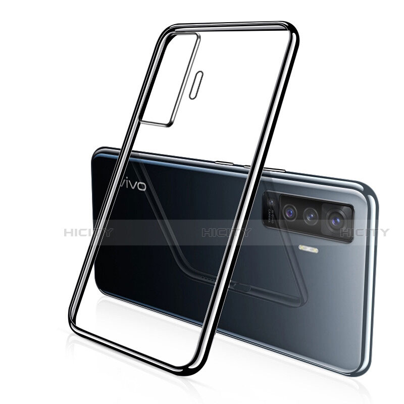 Vivo X50 5G用極薄ソフトケース シリコンケース 耐衝撃 全面保護 透明 H04 Vivo 