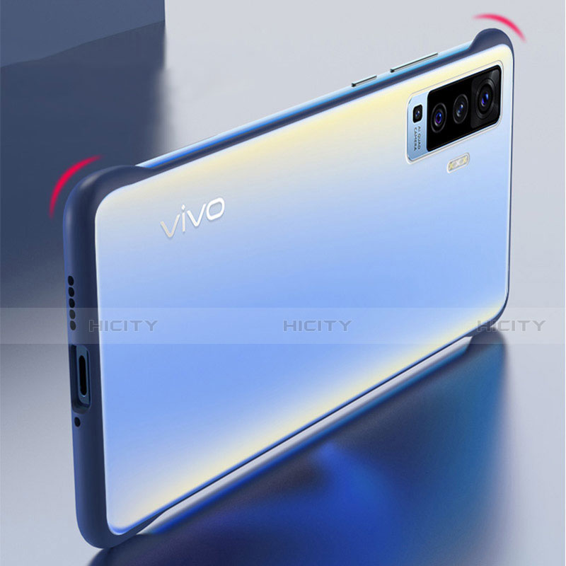 Vivo X50 5G用ハードカバー クリスタル クリア透明 H01 Vivo 