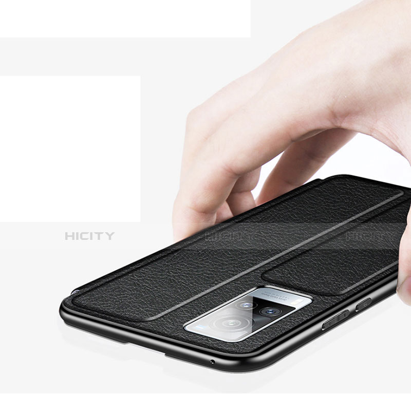 Vivo X60 5G用手帳型 レザーケース スタンド カバー L03 Vivo 