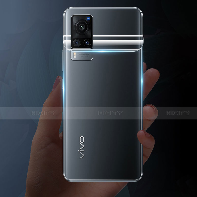 Vivo X60 5G用高光沢 液晶保護フィルム フルカバレッジ画面 Vivo クリア