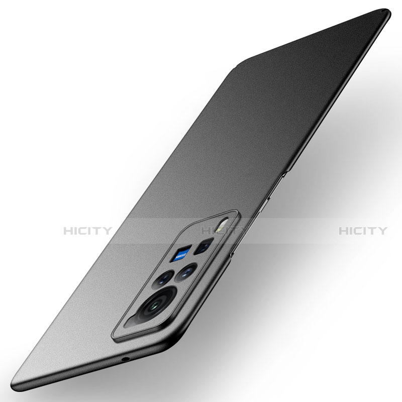Vivo X60 Pro 5G用ハードケース プラスチック 質感もマット カバー M01 Vivo ブラック
