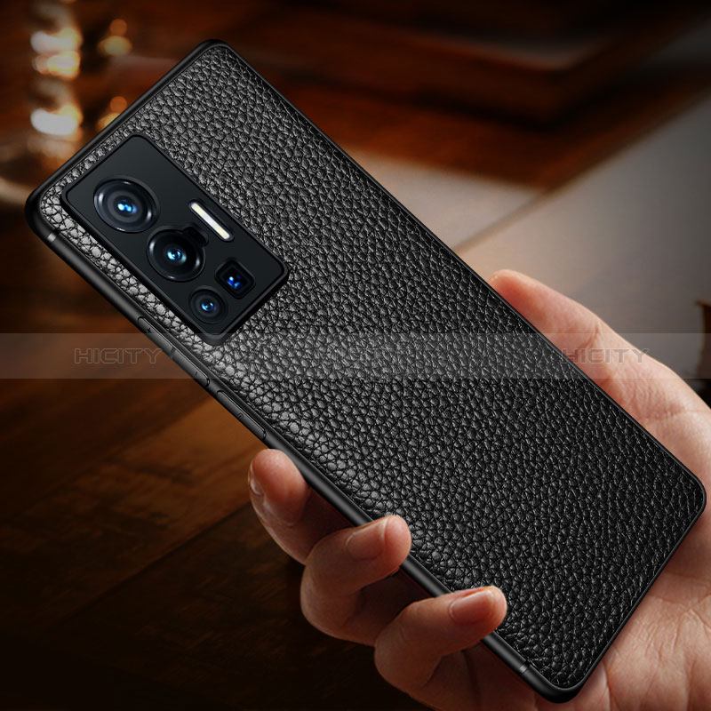 Vivo X70 5G用ケース 高級感 手触り良いレザー柄 DL1 Vivo 