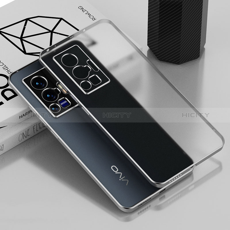 Vivo X70 Pro 5G用極薄ソフトケース シリコンケース 耐衝撃 全面保護 透明 AN1 Vivo 