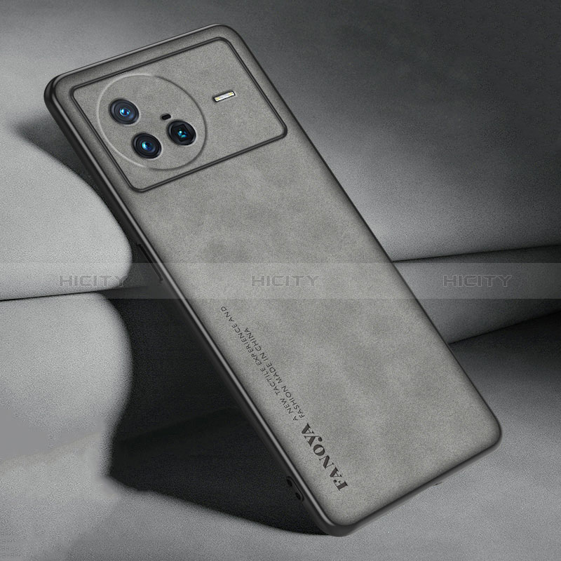 Vivo X80 5G用ケース 高級感 手触り良いレザー柄 S01 Vivo 