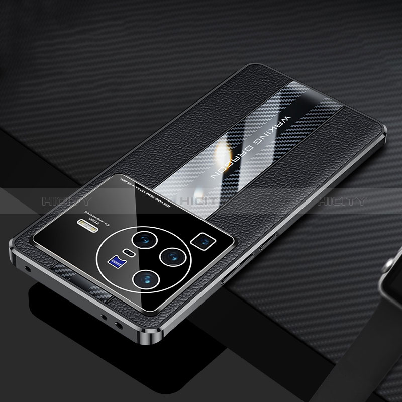 Vivo X80 Pro 5G用ケース 高級感 手触り良いレザー柄 JB1 Vivo 
