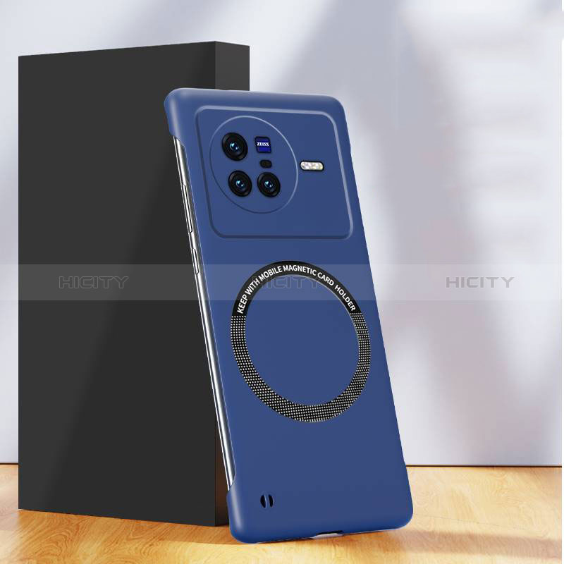 Vivo X80 Pro 5G用ハードケース プラスチック 質感もマット フレームレス カバー Mag-Safe 磁気 Magnetic Vivo 