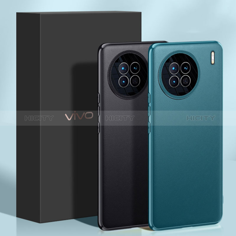 Vivo X90 5G用ケース 高級感 手触り良いレザー柄 QK1 Vivo 