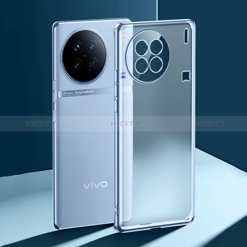 Vivo X90 5G用極薄ソフトケース シリコンケース 耐衝撃 全面保護 クリア透明 H01 Vivo 