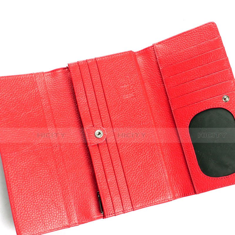 ハンドバッグ ポーチ 財布型ケース レザー ユニバーサル K02 