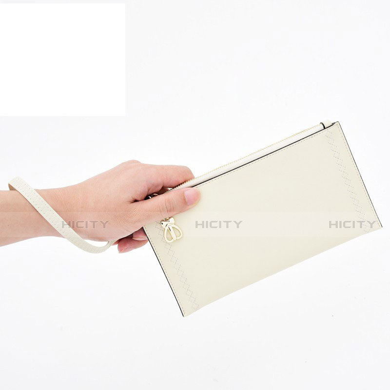 ハンドバッグ ポーチ 財布型ケース レザー ユニバーサル K15 
