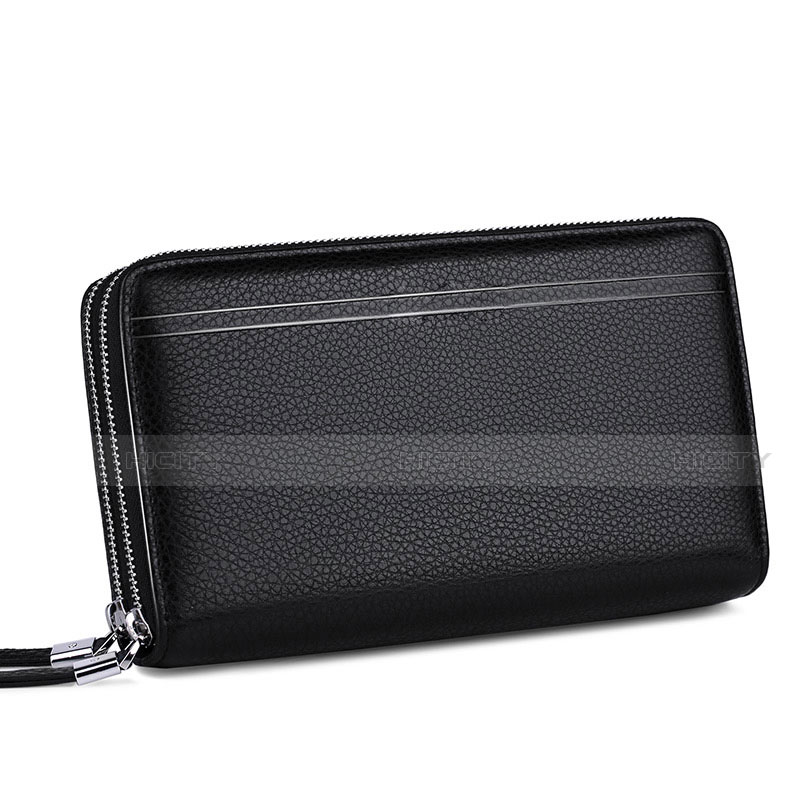ハンドバッグ ポーチ 財布型ケース レザー ユニバーサル N01 