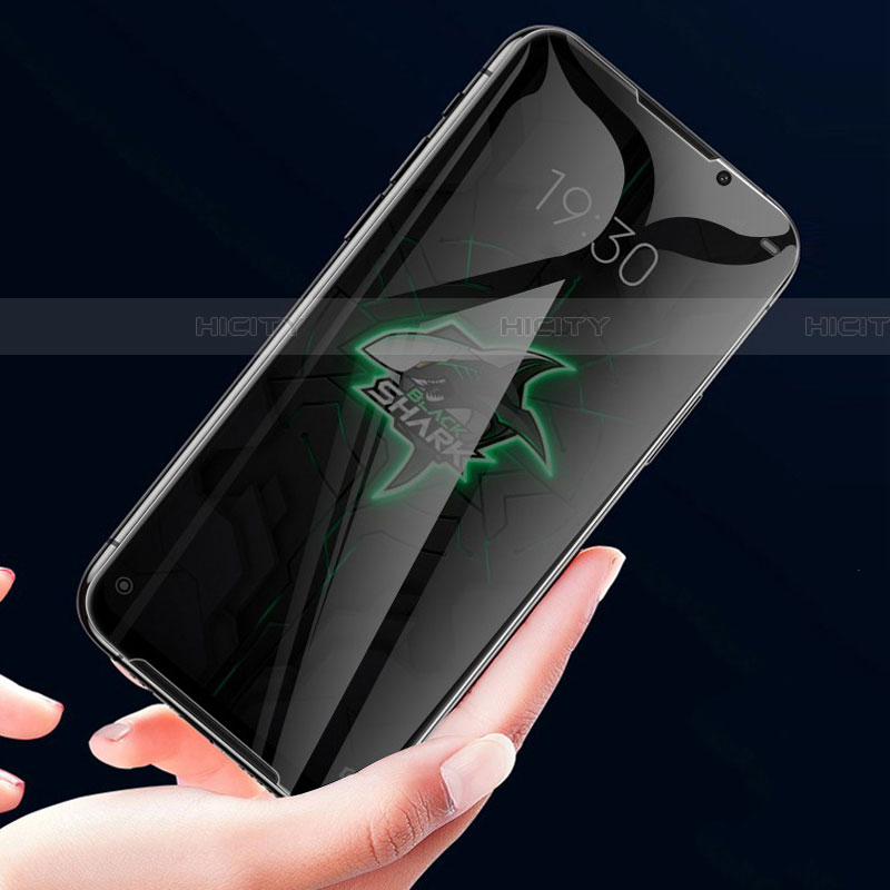 Xiaomi Black Shark 3用反スパイ 強化ガラス 液晶保護フィルム Xiaomi クリア