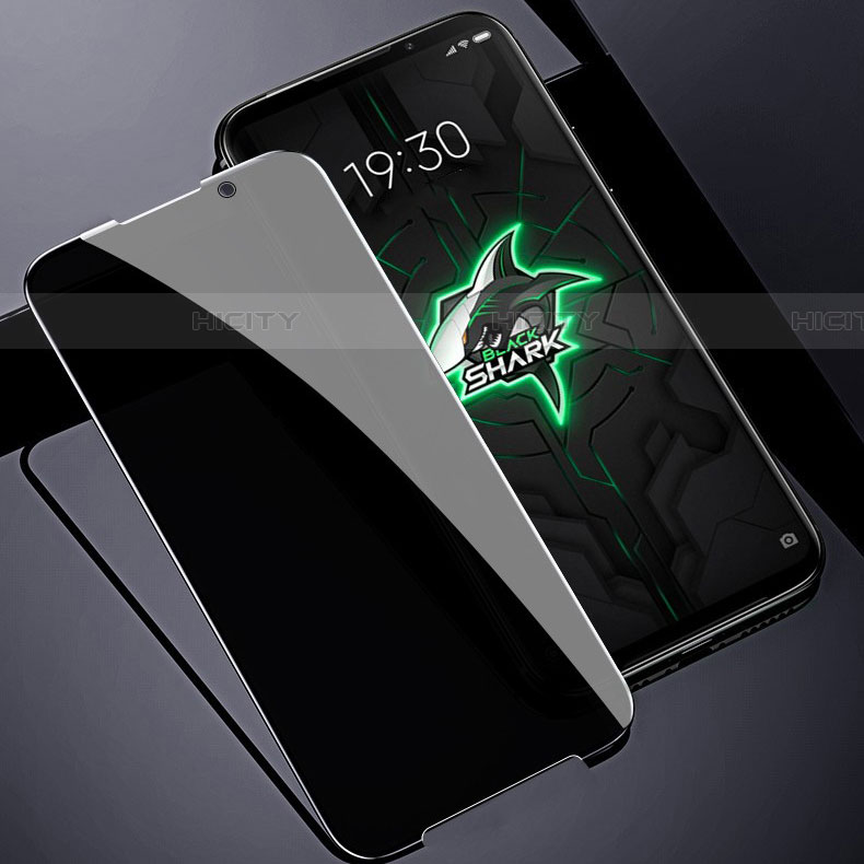 Xiaomi Black Shark 3用反スパイ 強化ガラス 液晶保護フィルム Xiaomi クリア