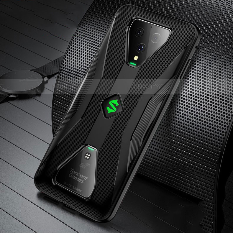 Xiaomi Black Shark 3 Pro用極薄ソフトケース シリコンケース 耐衝撃 全面保護 S01 Xiaomi ブラック