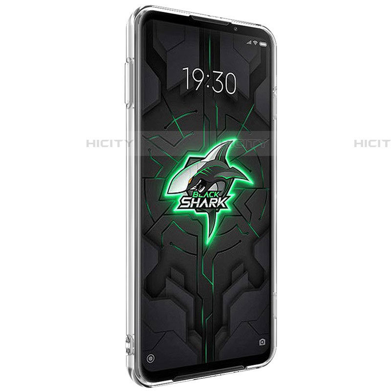 Xiaomi Black Shark 3 Pro用極薄ソフトケース シリコンケース 耐衝撃 全面保護 クリア透明 T04 Xiaomi クリア