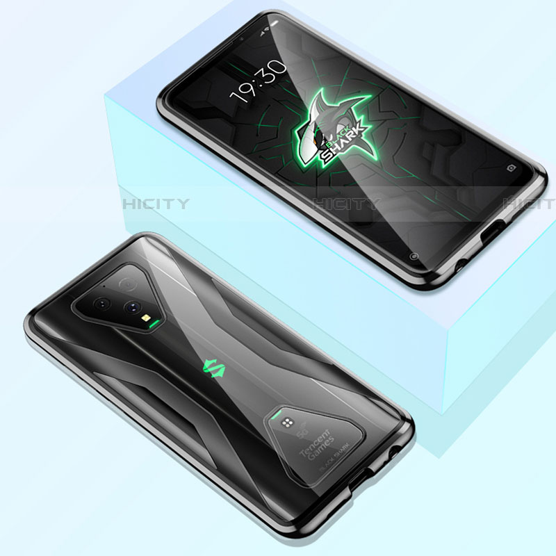 Xiaomi Black Shark 3 Pro用ケース 高級感 手触り良い アルミメタル 製の金属製 360度 フルカバーバンパー 鏡面 カバー Xiaomi 