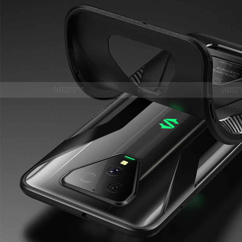 Xiaomi Black Shark 3 Pro用360度 フルカバー極薄ソフトケース シリコンケース 耐衝撃 全面保護 バンパー Xiaomi 