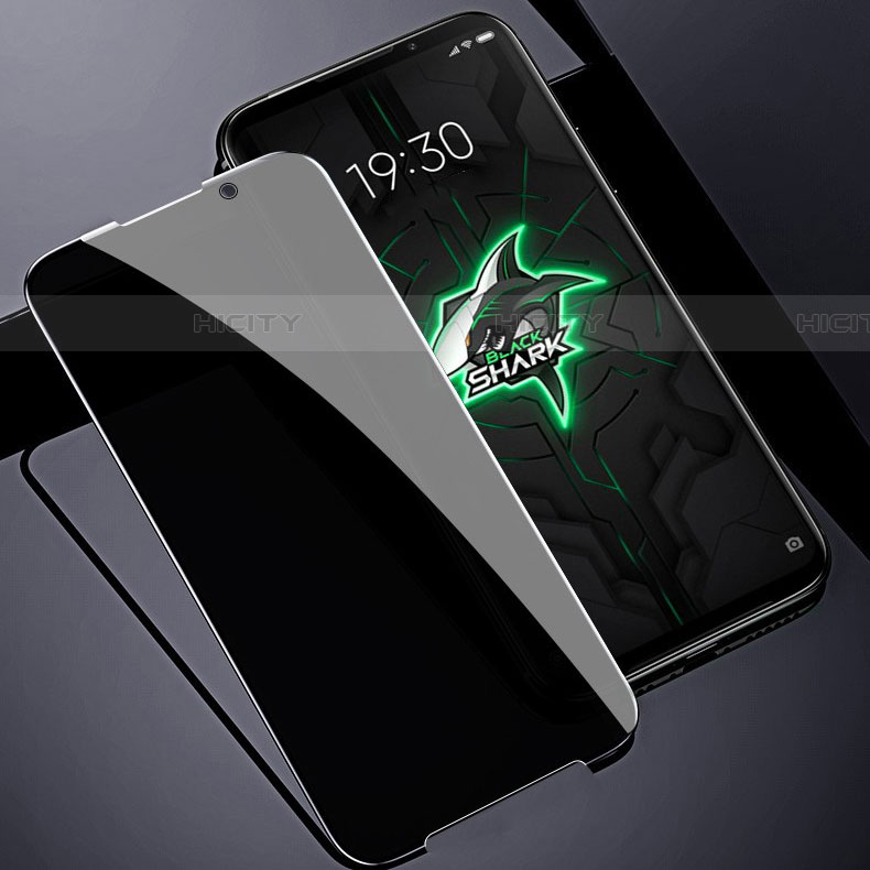 Xiaomi Black Shark 3 Pro用反スパイ 強化ガラス 液晶保護フィルム Xiaomi クリア