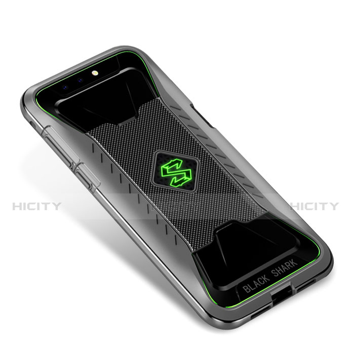 Xiaomi Black Shark用極薄ソフトケース シリコンケース 耐衝撃 全面保護 S02 Xiaomi グレー