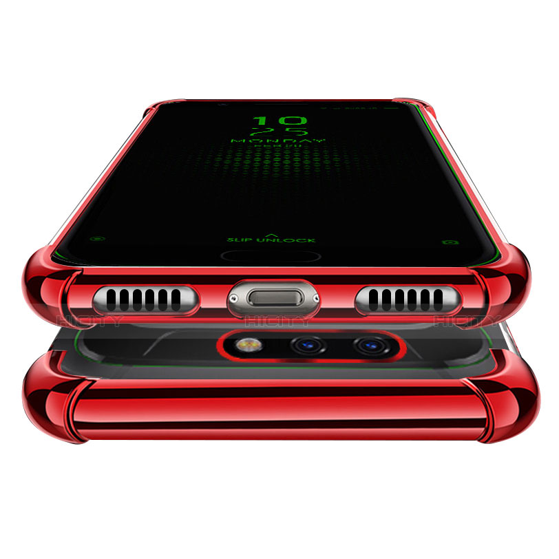 Xiaomi Black Shark用極薄ソフトケース シリコンケース 耐衝撃 全面保護 クリア透明 H01 Xiaomi 