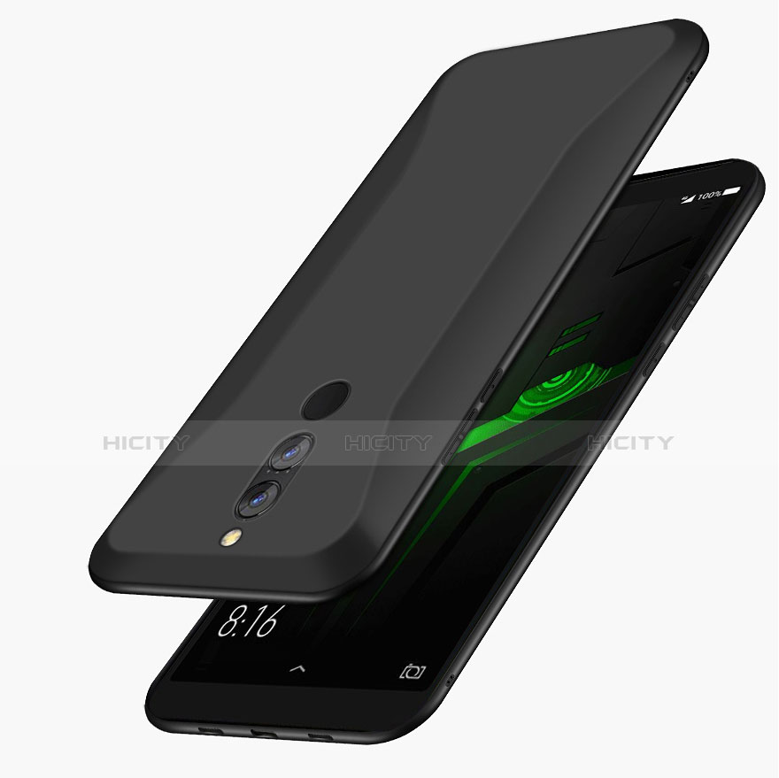 Xiaomi Black Shark Helo用極薄ソフトケース シリコンケース 耐衝撃 全面保護 Xiaomi ブラック