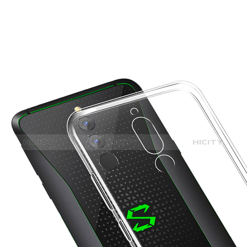 Xiaomi Black Shark Helo用極薄ソフトケース シリコンケース 耐衝撃 全面保護 クリア透明 T06 Xiaomi クリア