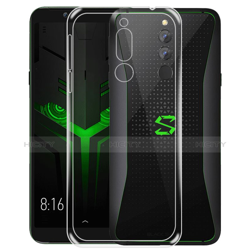 Xiaomi Black Shark Helo用極薄ソフトケース シリコンケース 耐衝撃 全面保護 クリア透明 T07 Xiaomi クリア